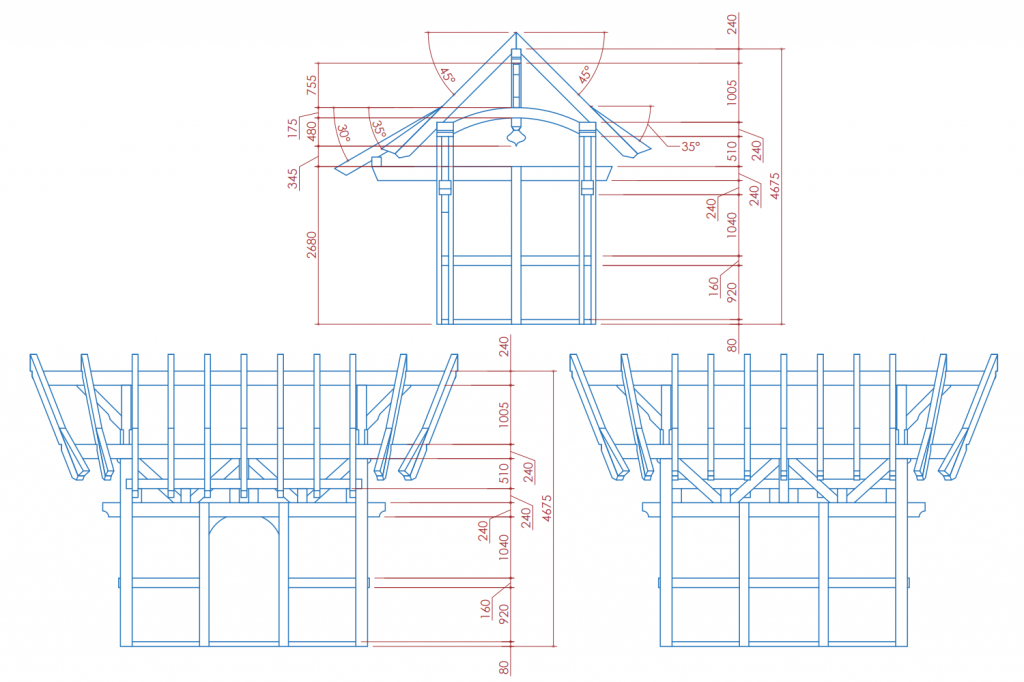 Planung Timberland Home Fachwerk