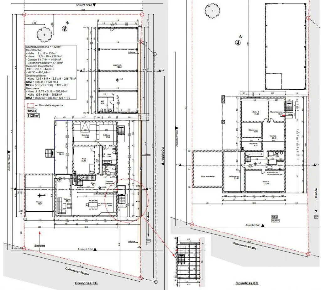 Planung Halle Timberland Home